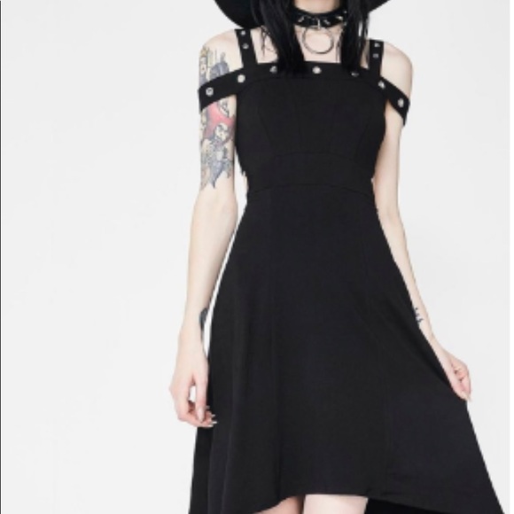 Tripp NYC Cutout Grommet Dress Size M - Picture 2 of 4